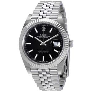 Oyster Perpetual Datejust Black Dial Jubilee Watch 126334BKSJ