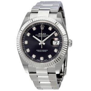 Oyster Perpetual Datejust Black Diamond Dial Watch 126334BKDO