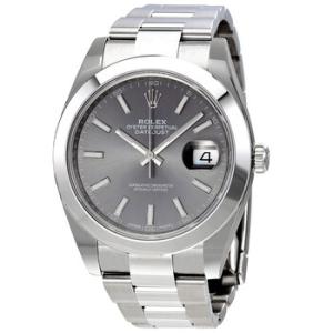 Oyster Perpetual Datejust Rhodium Dial Automatic Watch 126300RSO