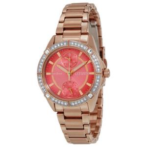 POV EcoDrive Coral Dial Watch FD300358X