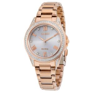 POV EcoDrive Rose Goldtone Watch EM023351A