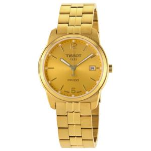 PR100 Gold PVD Watch T0494103302700