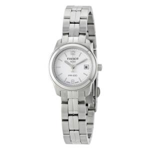 PR100 White Dial Stainless Steel Watch T0492101101700