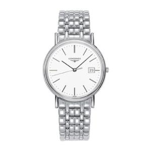 PRESENCE White Dial Watch L4.790.4.12.6
