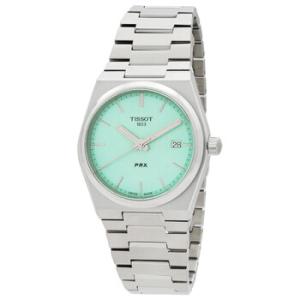 PRX Quartz Light Green 35mm Dial Watch T1372101109100