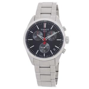 PR 100 Chronograph Quartz Black Dial Watch T1504171105101