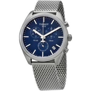 PR 100 Chronograph Quartz Blue Dial Watch T101.417.11.041.00