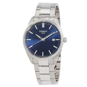 PR 100 Quartz Blue Dial Watch T1504101104100