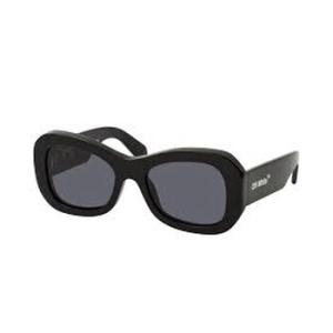 Pablo Dark Grey Oval Sunglasses OERI040 1007