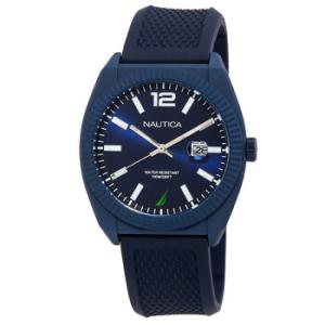 Pacific Beach Quartz Blue Dial Watch NAPPBS301