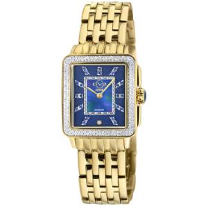Padova Gemstone Diamond Mother of Pearl Dial Watch 12333B