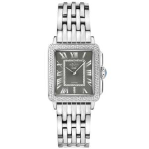 Padova Quartz Diamond Black Dial Watch 12301B