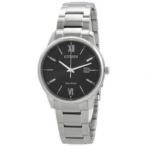 Pair EcoDrive Black Dial Watch BM697877E