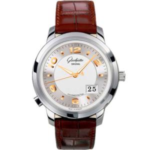 PanoMaticCentral XL Automatic Silver Dial Watch