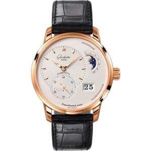 PanoMaticLunar Automatic Silver Dial Watch