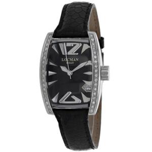 Panorama Quartz Black Dial Watch 151BKD