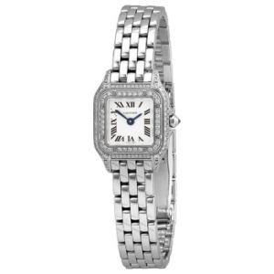 Panthere Mini Model Quartz Diamond White Dial Watch WJPN0019