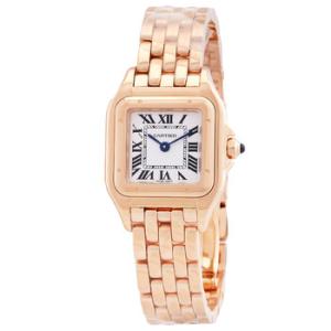 Panthere Small Size Quartz White Dial Watch WGPN0049