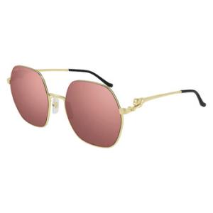 Panthere de Cartier Red Geometric Sunglasses CT0267S 003