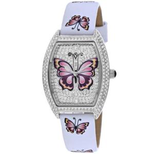 Papillon Quartz Silver Dial Watch CV4871