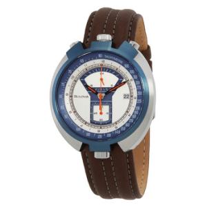 Parking Meter Chronograph Quartz Silver Dial Watch 98B390