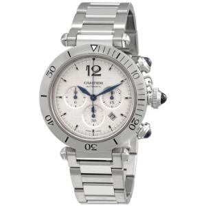 Pasha De Cartier Chronograph Automatic Silver Dial Watch WSPA0018