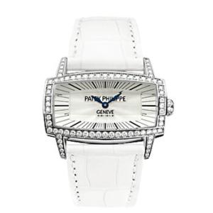 Patek Gondolo Gemma White Gold Watch 4981G