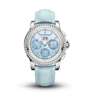 Patravi ChronoDate Chronograph Automatic Diamond Watch 00.10611.08.84.11