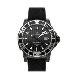 Patravi Scubatec Automatic Chronometer Black Dial Watch 00.10632.28.33.01