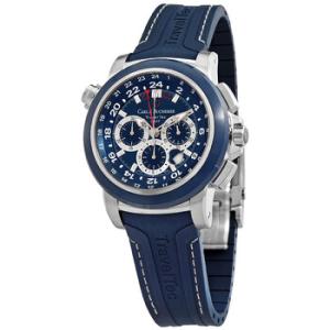 Patravi TravelTec Chronograph Automatic Blue Dial Watch 00.10620.23.53.01