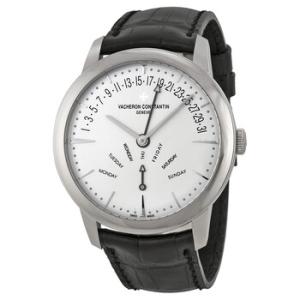 Patrimony Retrograde DayDate Silver Dial Automatic Watch 86020000G9508