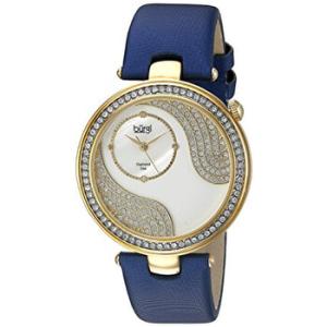 Pave Design Crystal Mother of Pearl Dial Watch BUR155BU