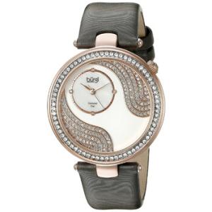 Pave Design Crystal Mother of Pearl Dial Watch BUR155GY