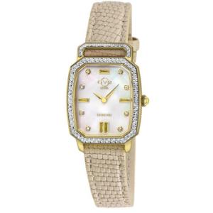 Pavia Diamond Mother of Pearl Dial Watch