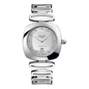 Pavonina Quartz Diamond Silver Dial Watch
