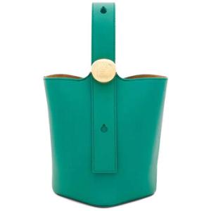 Pebble Mini Buckle Bag Emerald Green
