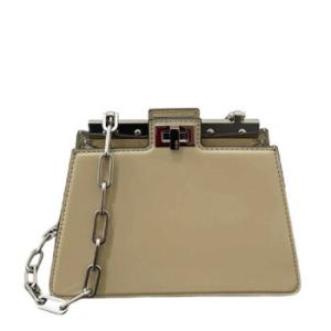 Peekaboo ChainLink Handle Bag