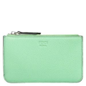 Peekaboo Leather Card Case Pouch