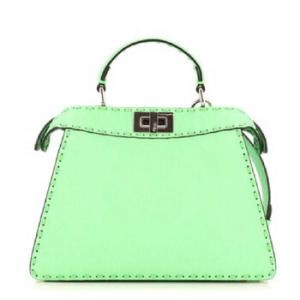 Peekaboo Top Handle Leather Bag