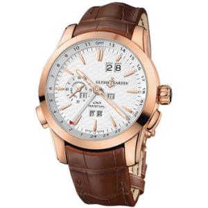 Perpetual Manufacture Automatic Chronometer Silver Dial Watch