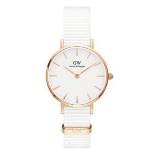 Petite Dover Quartz White Dial Watch DW00100313
