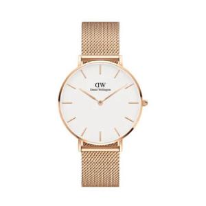 Petite Melrose Quartz Eggshell White Dial Watch DW00100305