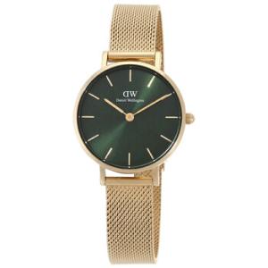 Petite Quartz Green Dial Watch DW00100479