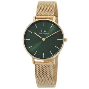 Petite Quartz Green Dial Watch DW00100480