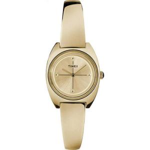 Petite SemiBangle Quartz Gold Dial Watch TW2R70000