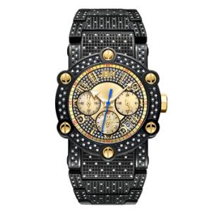 Phantom Chronograph Quartz Diamond Black Dial Watch JB6215200C
