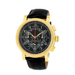 Phileas Chronograph Quartz Black Dial Watch 472BPHL