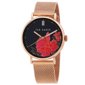 Phylipa Quartz Black Dial Watch BKPPHF006