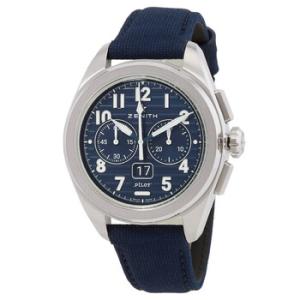 Pilot Big Date Flyback Automatic Blue Dial Watch 03.4000.365251.I003