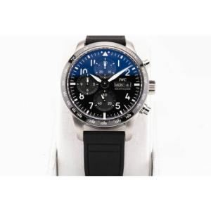 Pilot Chronograph 41 AMG Automatic Black Dial Watch IW388305
